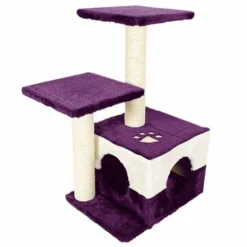 Nayeco Savanna Rascador Con Refugio Para Gatos