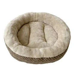  Catshion Geometric Cama Marrón Para Gatos