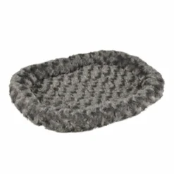 Flamingo Cuddly Plano Gris Cama Cuna Para Perros