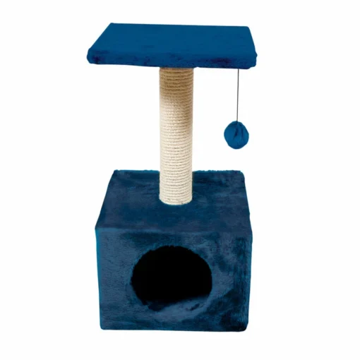 TK-Pet Ara Rascador Azul Para Gatos -Suministros De Mascotas Ventas 2024 catshion rascador azul CSH40124