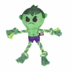 Disney Marvel Hulk De Peluche Con Cuerda Para Perros